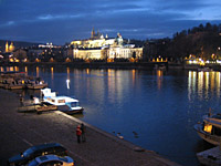 Moldau at night