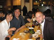  With Luis at a local bistro in Yotsuya, Tokyo