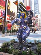  Star Fountain (10-foot ceramic&glass woman)  (1999) 
by Niki de Saint Phalle